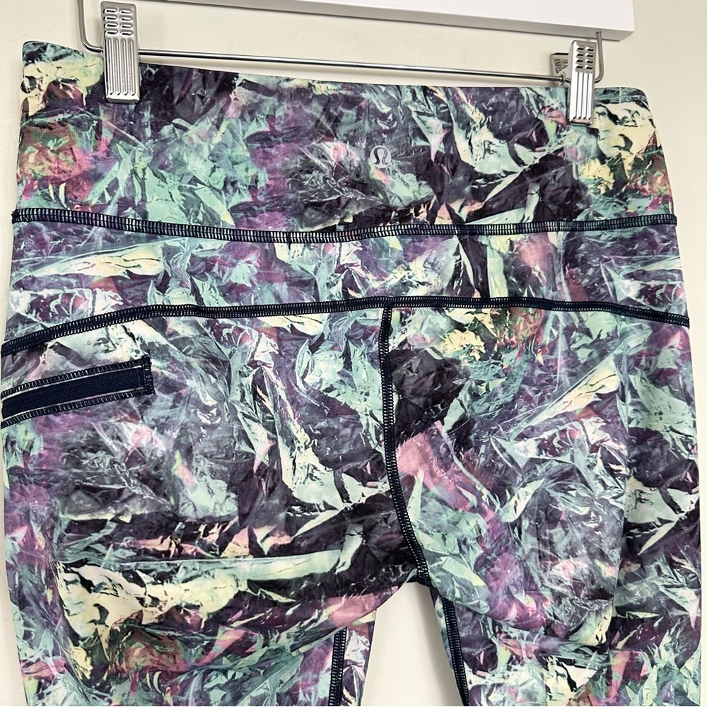 Lululemon Run: Top Speed Crop Iridescent Multi - image 5